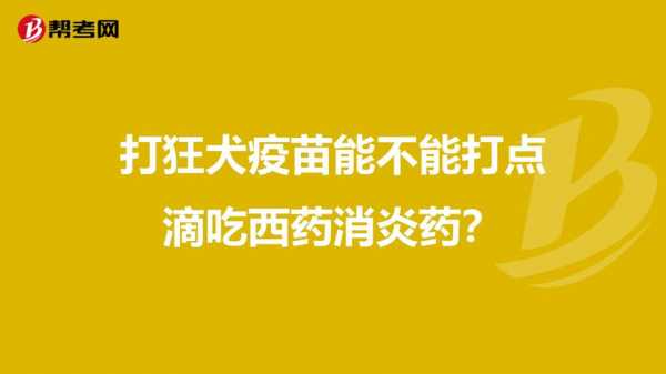 打狂犬疫苗能贴生姜药膏吗（打完狂犬疫苗能贴膏药和吃药吗）-图2