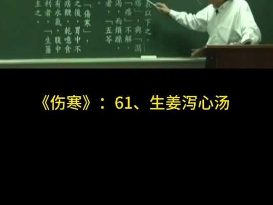 生姜泻心汤伤寒